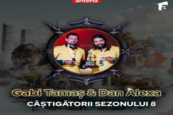Dan Alexa și Gabi Tamaș au câștigat Asia Express 2025. Suma totală pe care ar fi primit-o pentru participarea în emisiune