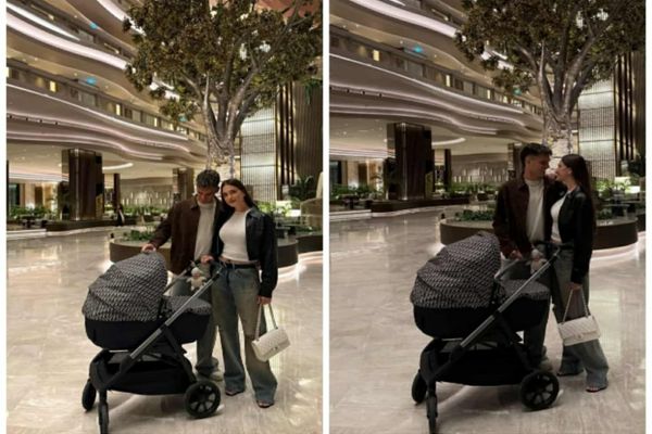 Fiul lui Ianis Hagi se plimbă cu un cărucior de lux. Fotbalistul a cheltuit o sumă exorbitantă pe el