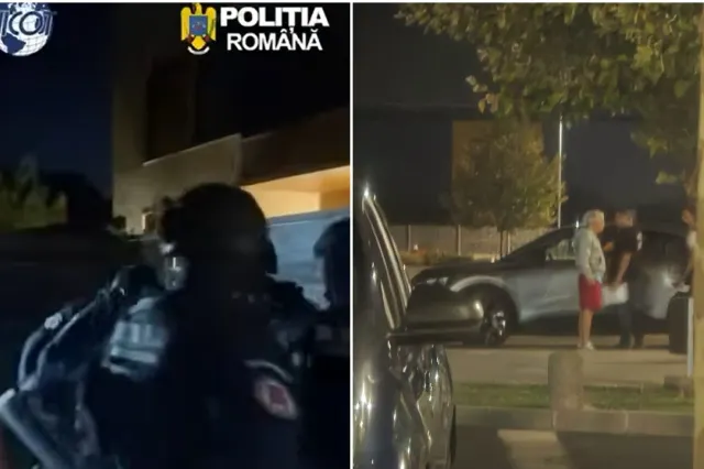 Noi imagini cu momentul intrării mascaților în vila lui Călin Georgescu - VIDEO