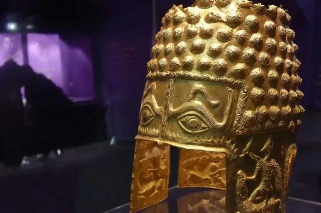 Coiful de la Coțofenești, expus pentru prima dată după revenirea sa în țară