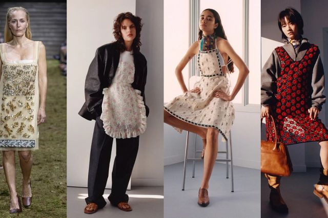 Casa de lux Miu Miu, criticată pentru colecția de primăvară „Soviet Dinner Lady”