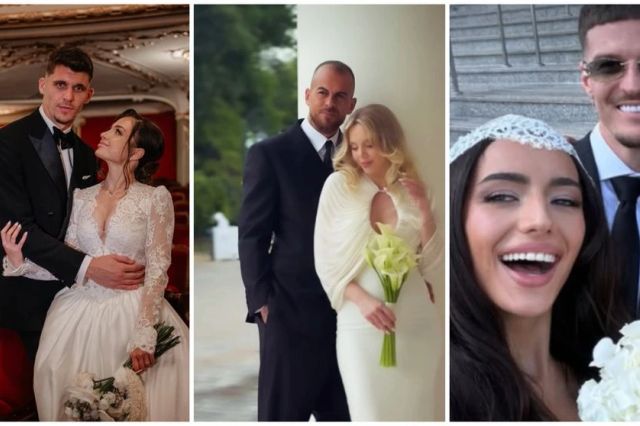 Dennis Man, Ștefan Târnovanu și Denis Alibec s-au căsătorit în aceeași zi